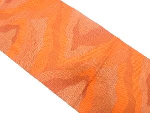 抽象模様織り出し名古屋帯